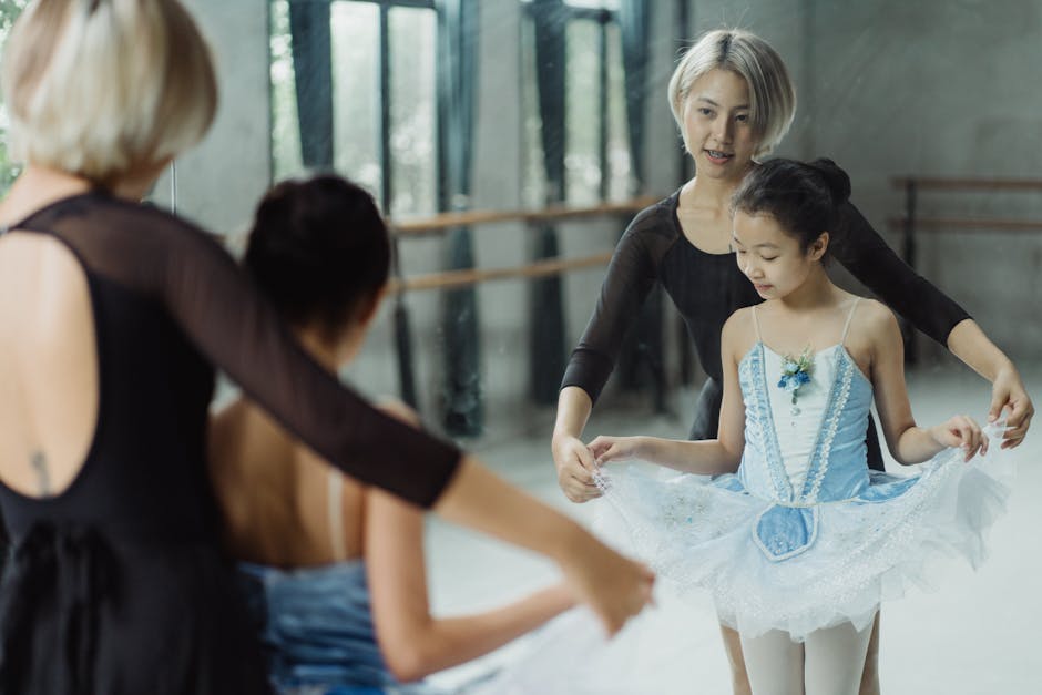 Dancers in motion at CocoJiu dance studio